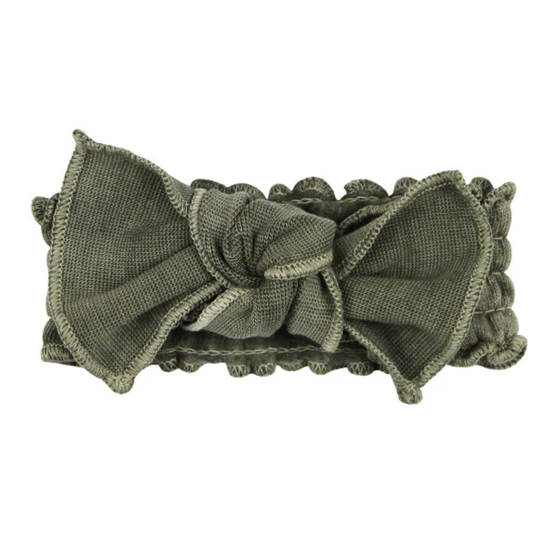 Organic Cozy Smocked Headband for Comfortable Wear