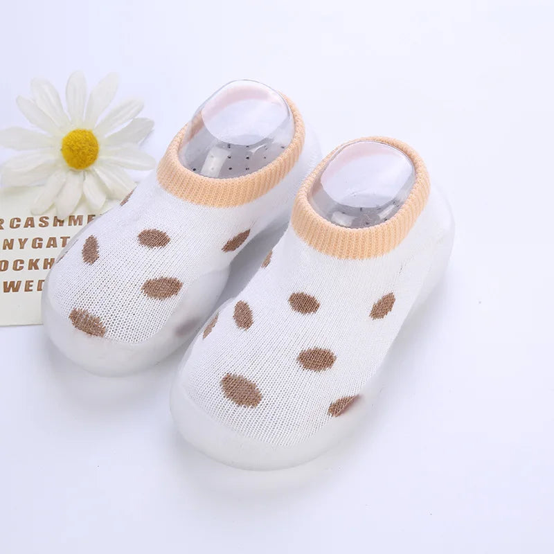 Infant Leopard Print First Walker Shoes